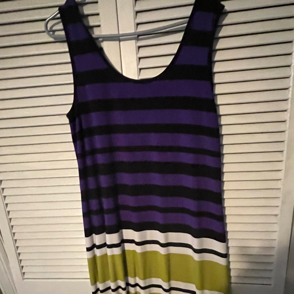 Striped Maxi dress